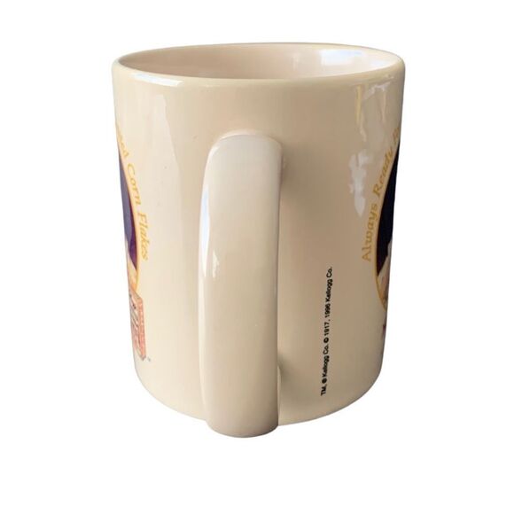 Vintage 1996 Kellogg’s Corn Flakes Baby Boy 1917 Art Mug A Nostalgic Addition - Picture 10 of 14